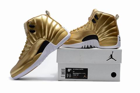 Air Jordan 12 retro Pinnacle Metallic Gold